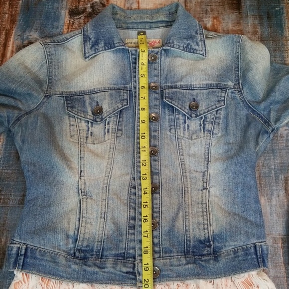 Paris Blues Denim Jacket Size S - Picture 3 of 7